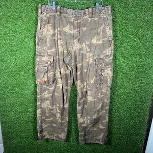 Bauer Outdoor Camo‎ Cargo Pants Mens 36x30 Y2K Tactical Utility Baggy Skate